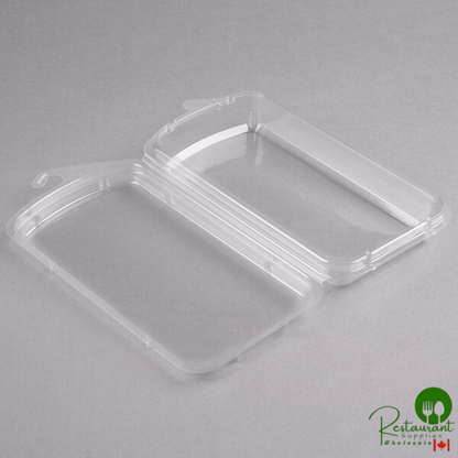 CKF Clear 2 oz. Hook Top Clamshell Herb Pack - 600/Case