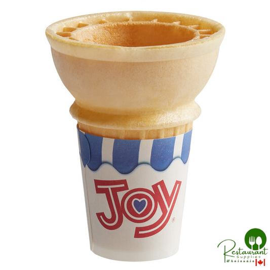 JOY #30 Flat Bottom Jacketed Cake Cone - 750/Case
