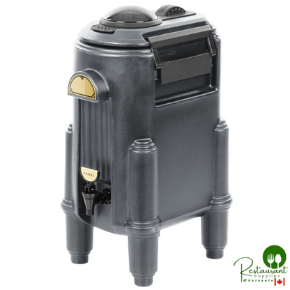 Cambro CSR5191 Camserver® 5 Gallon Granite Gray Insulated Beverage Dispenser