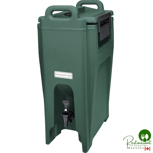 Cambro UC500192 Ultra Camtainer® 5.25 Gallon Granite Green Insulated Beverage Dispenser