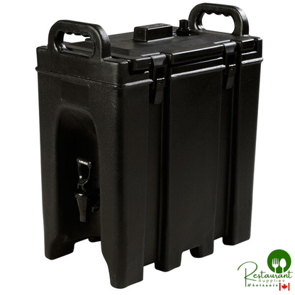 Carlisle LD250N03 Cateraide™ LD 2.5 Gallon Black Insulated Beverage Dispenser