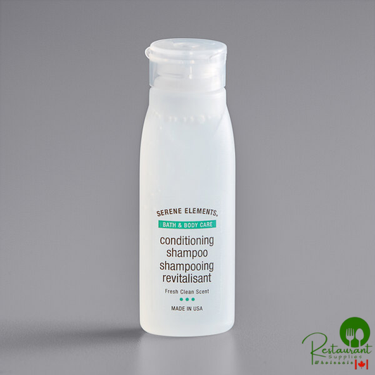 Serene Elements 0.75 oz. Fresh Clean Scent Conditioning Shampoo - 170/Case