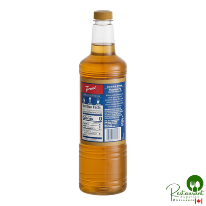 Torani Sugar-Free Pumpkin Pie Flavoring Syrup Plastic Bottle 1 Liter - 6/Case
