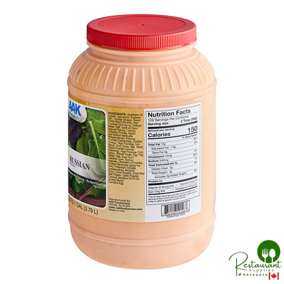 AAK Select Recipe 1 Gallon Russian Dressing - 4/Case