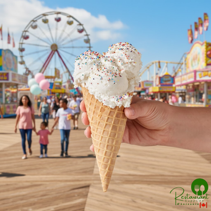 JOY Large Wide Mouth Waffle Cone - 216/Case