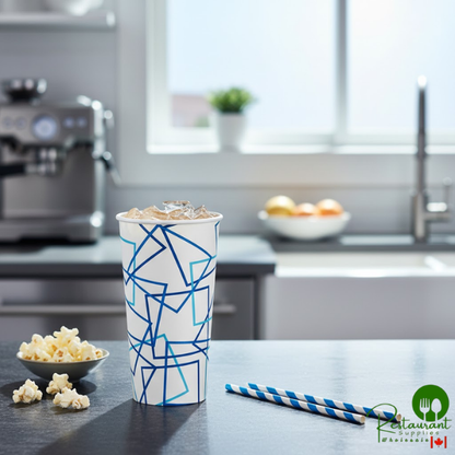 32 oz. Poly Paper Cold Cup By Prime- 500/Case