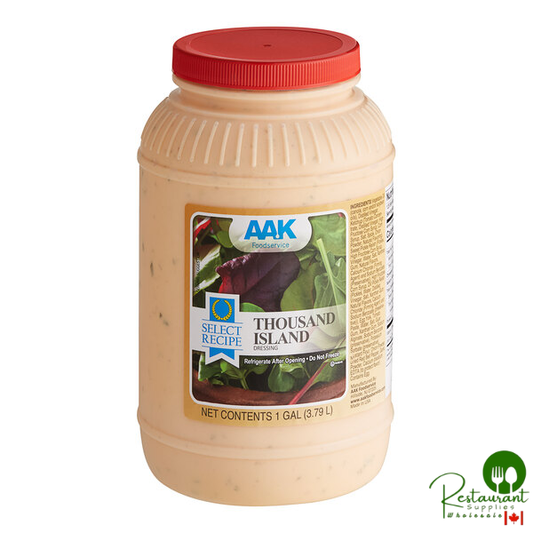 AAK Select Recipe 1 Gallon Thousand Island Dressing - 4/Case