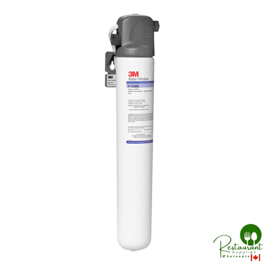 3M Water Filtration Products SGP124BN-T Single Cartridge Espresso Machine Water Filtration System - .5 GPM