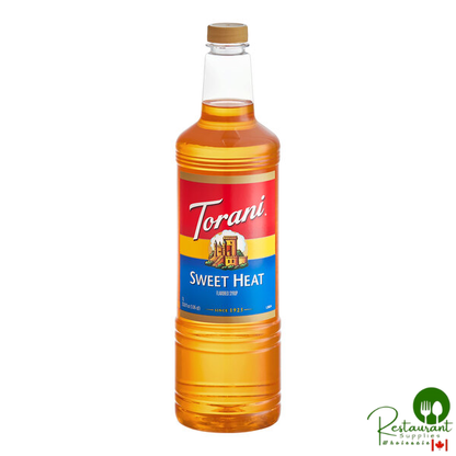 Torani Sweet Heat Flavoring Syrup Plastic Bottle 1 Liter - 6/Case