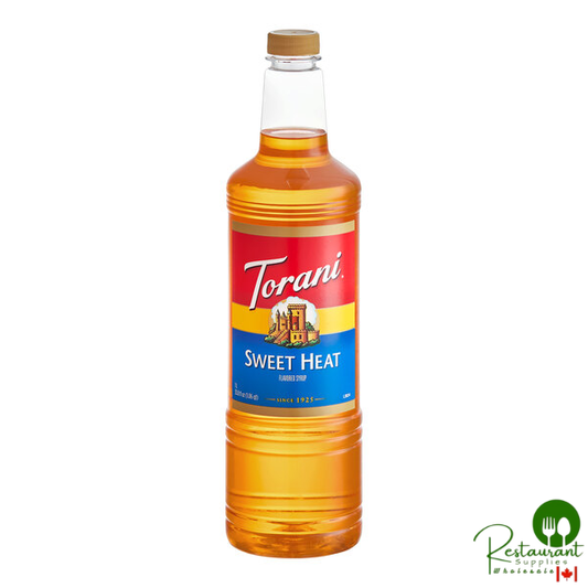 Torani Sweet Heat Flavoring Syrup Plastic Bottle 1 Liter - 6/Case