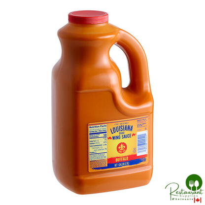 Louisiana 1 Gallon Wildly Wicked Original Buffalo Wing Sauce - 4/Case