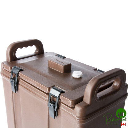 Carlisle LD500N01 Cateraide™ LD 5 Gallon Brown Insulated Beverage Dispenser