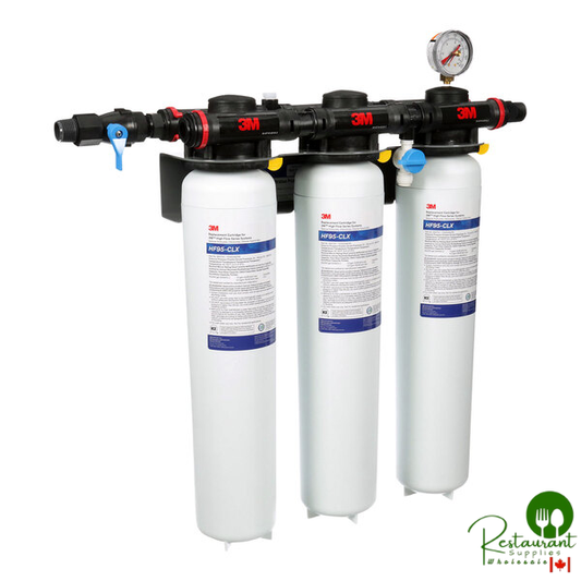 3M Water Filtration Products 5624704 High Flow Series HF395-CLX Water Filtration System - 5 Micron Rating and 15 GPM