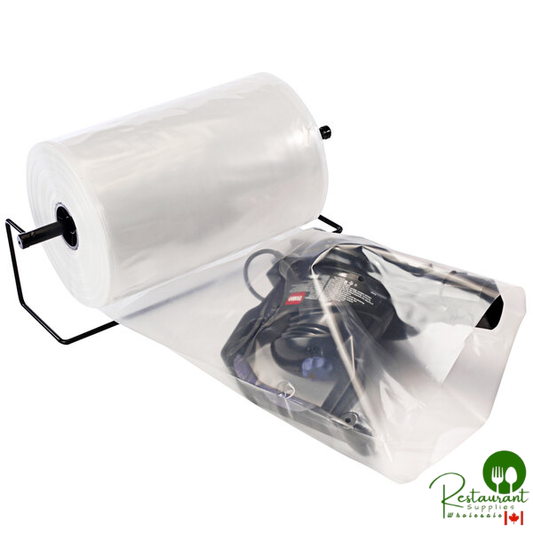 10" x 1000' 6 Mil Clear Polyethylene Layflat Tubing on a Roll by prime