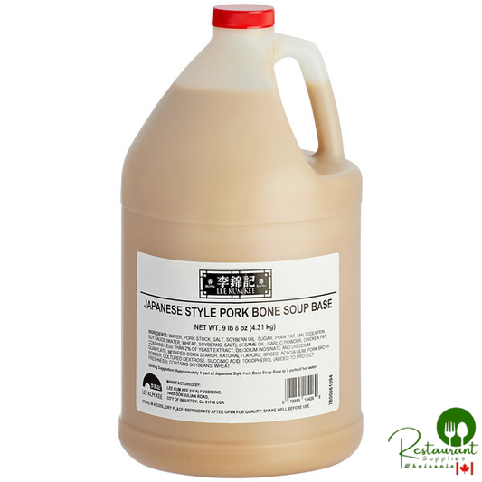Lee Kum Kee Japanese-Style Pork Bone Soup Base 9.5 lb. - 4/Case