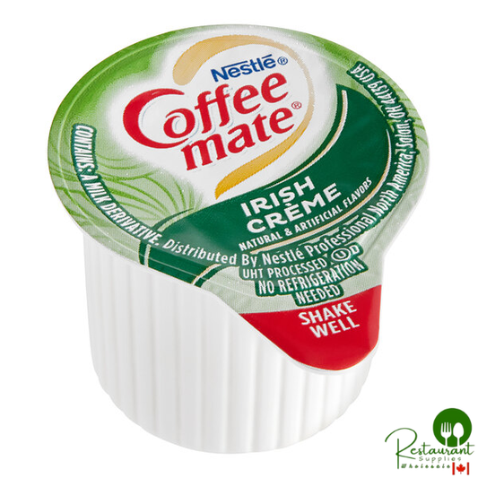 Nestle Coffee-Mate Irish Creme Single Serve Non-Dairy Creamer - 180/Case