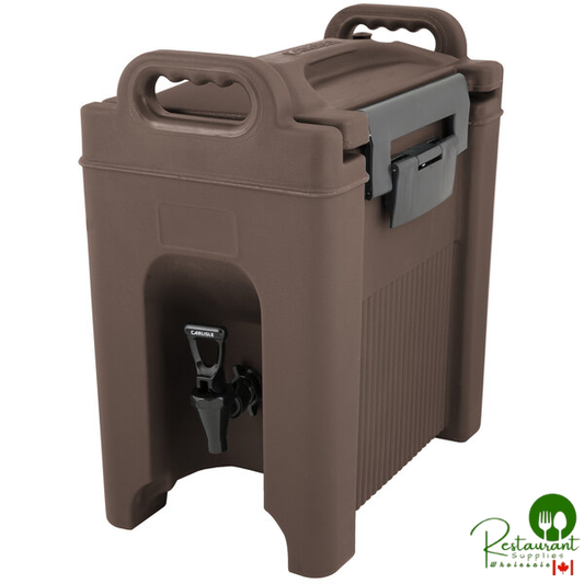 Carlisle XT250001 Cateraide™ XT 2.5 Gallon Brown Insulated Beverage Dispenser