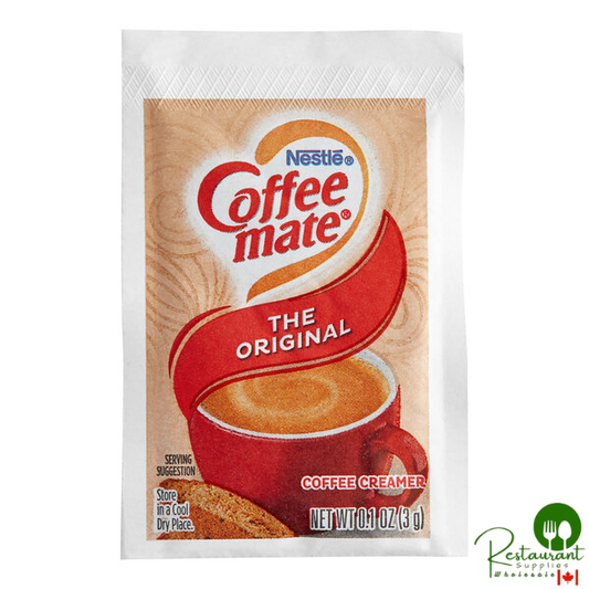 Nestle Coffee-Mate Original Single Serve Non-Dairy Coffee Creamer Packets - 1,000/Case