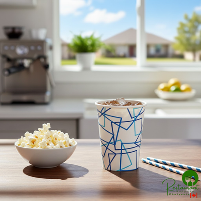 9 oz. Poly Paper Cold Cup By Prime- 2,000/Case