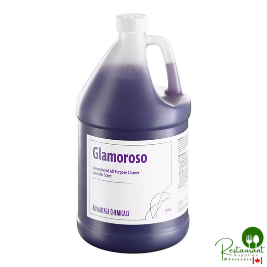 Glamorse Chemicals 1 Gallon / 128 oz. "Glamoroso" Lavender Concentrated All-Purpose Cleaner - 4/Case
