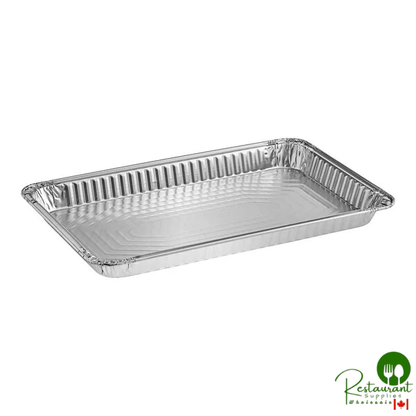 Western Plastics 5110 Full Size Foil Steam Table Pan Shallow 1 11/16" Depth - 50/Case