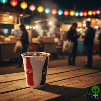 Solo RP2SCB-K1038 Coke® 12 oz. Poly Paper Cold Cup - 2,000/Case