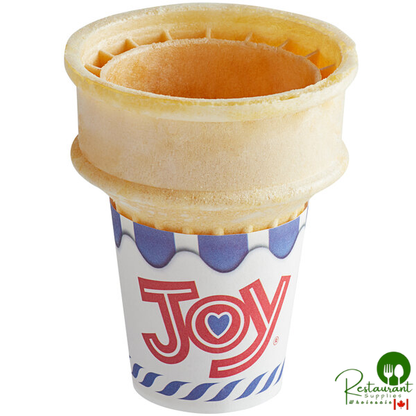 JOY #40 Flat Bottom Jacketed Cake Cone - 600/Case