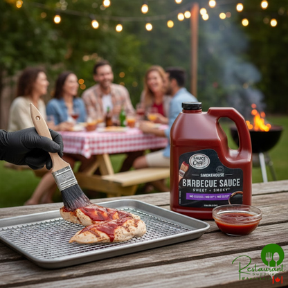 Sauce Craft 1 Gallon Sweet and Smoky BBQ Sauce