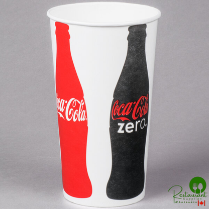 Solo TPH445-105820 Coke® 44 oz. Poly Paper Cold Cup - 500/Case