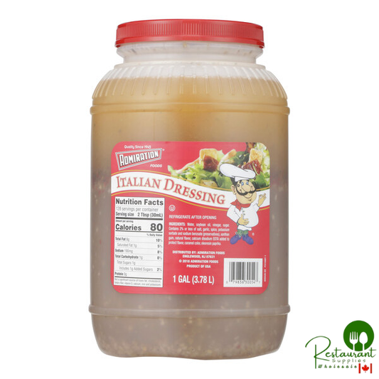 Admiration Italian Dressing 1 Gallon - 4/Case