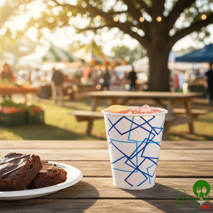 12 oz. Poly Paper Cold Cup By Prime- 2,000/Case