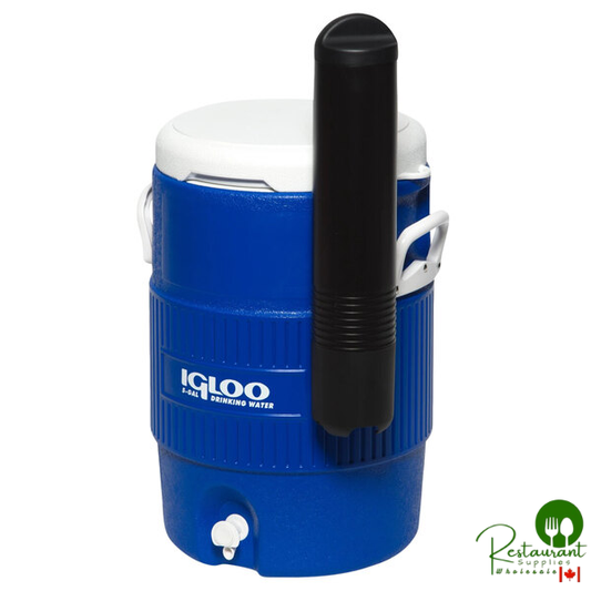 Igloo 42026 5 Gallon Blue Insulated Portable Water Cooler with Cup Dispenser