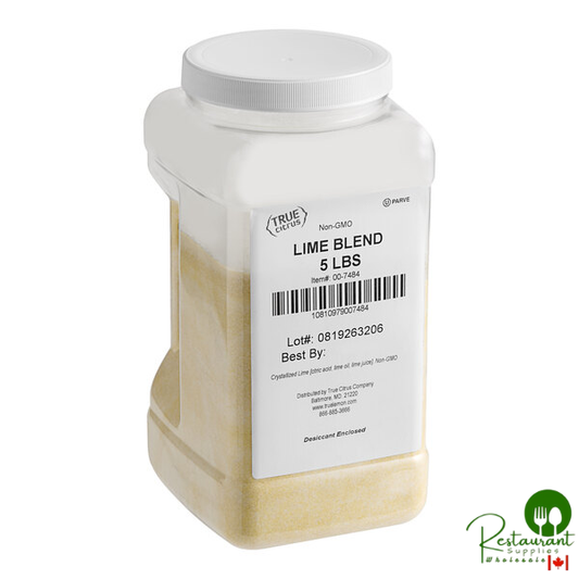 True Citrus Crystallized Lime Powder 5 lb. - 2/Case