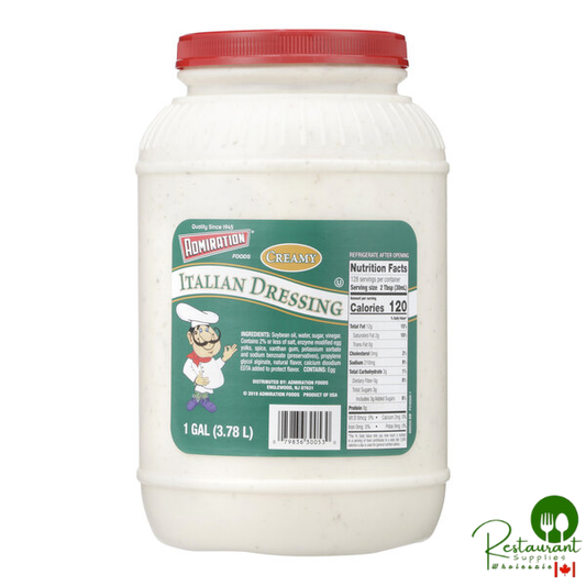 Admiration Creamy Italian Dressing 1 Gallon - 4/Case