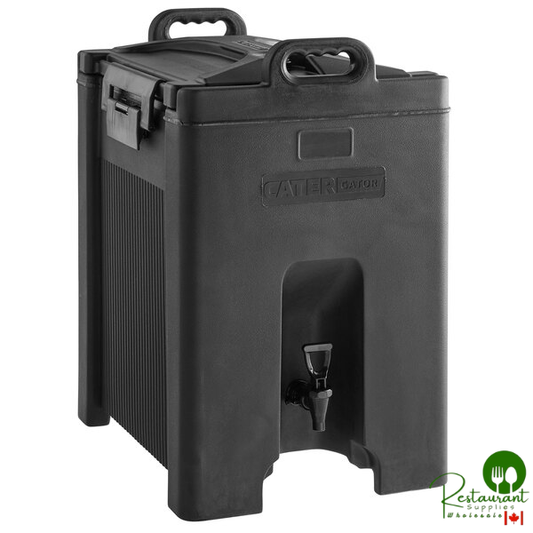 10 Gallon Black Insulated Beverage Dispenser By Prime