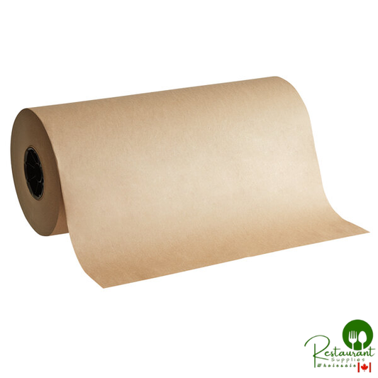 18" x 1000' 40 lb. Natural Kraft Freezer Paper Roll By Prime
