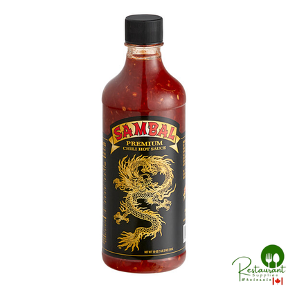 Underwood Ranches Premium Sambal Chili Hot Sauce 18 oz. - 12/Case