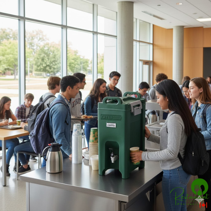 5 Gallon Green Insulated Beverage Dispenser By Prime