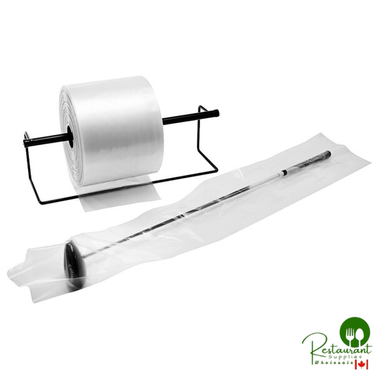 5" x 2000' 3 Mil Clear Polyethylene Layflat Tubing on a Roll By Prime