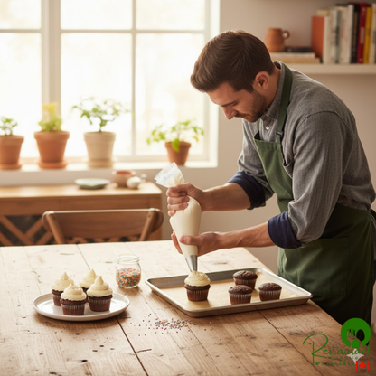 Enjay 14" One Way Clear Disposable Pastry Bag PB-1400CC - 100/Roll