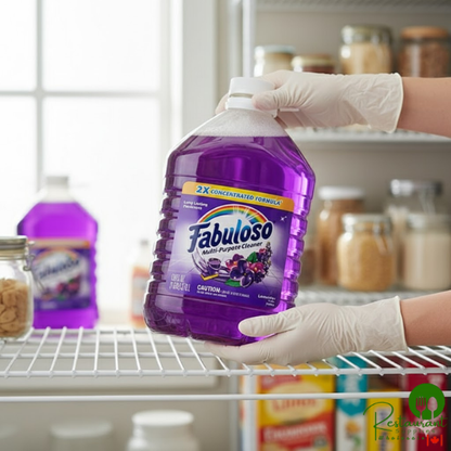 Fabuloso CPC53058 1 Gallon Concentrated Formula Lavender Scent Multi-Purpose Cleaner - 4/Case