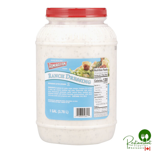 Admiration Ranch Dressing 1 Gallon - 4/Case