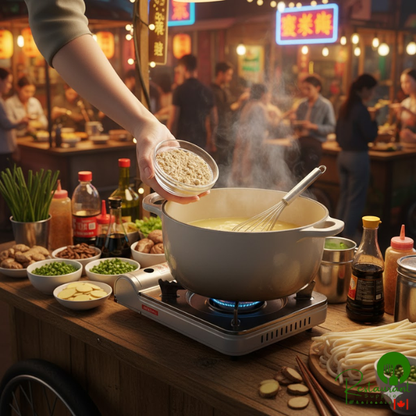 Lee Kum Kee 2.2 lb. Premium Chicken Flavored Bouillon Powder - 12/Case