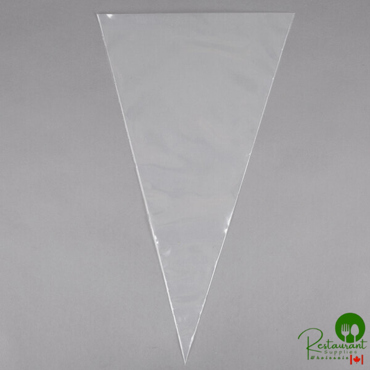 Ateco 4635 12" Soft Heavy Duty Clear Disposable Pastry Bag - 200/Box