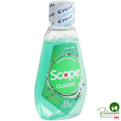 Crest Scope 1.2 oz. Classic Mint Mouthwash 95658 - 48/Case