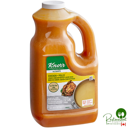 Knorr Professional Ultimate Liquid Concentrated Chicken Base 1 Gallon - 2/Case