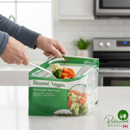 Large "Fresh Flavor" Steam Pouch - 250/Case