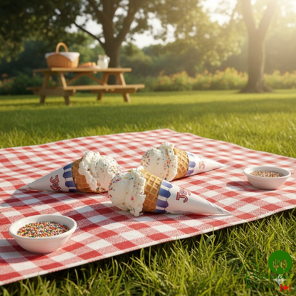 JOY Regular Jacketed Waffle Cone - 216/Case