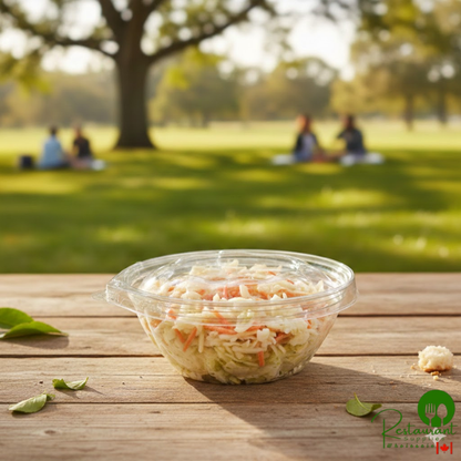 Pactiv Square Recycled PET Deli Container 12 oz. - 960/Case