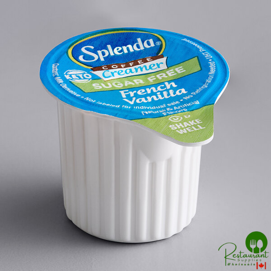 Splenda Sugar-Free French Vanilla Creamer Single Serve Cups - 180/Case